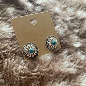 concho earrings